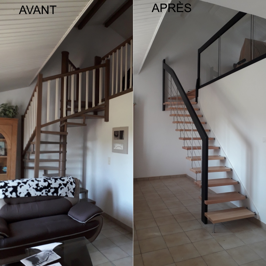 Rénover son vieil escalier par Treppenmeister