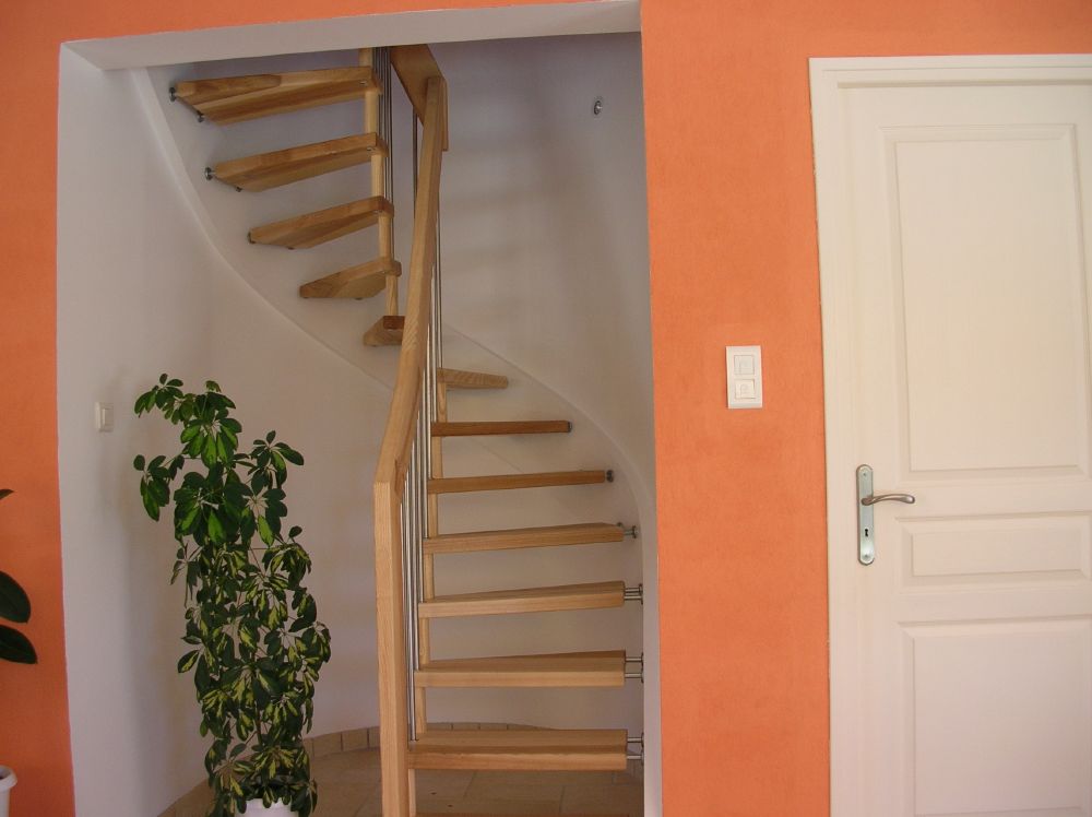 Escalier tournant pour petite trémie-Treppenmeister
