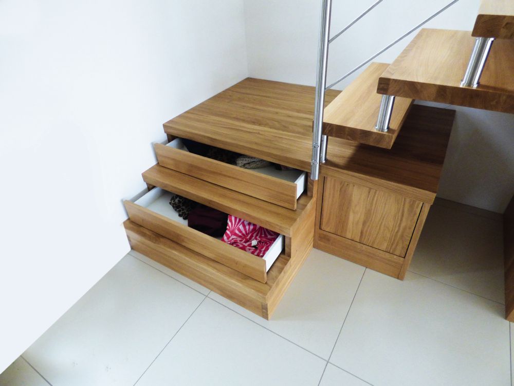 Escalier avec rangement Treppenmeister