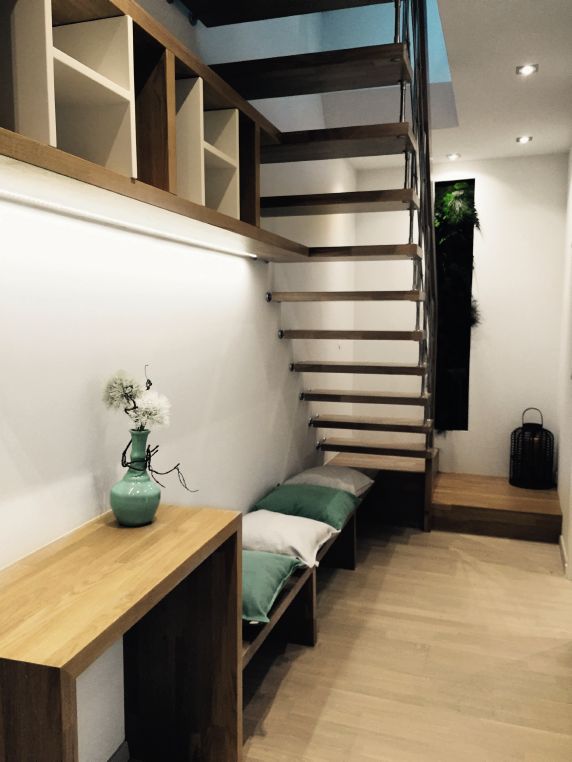Aménagement sous escalier