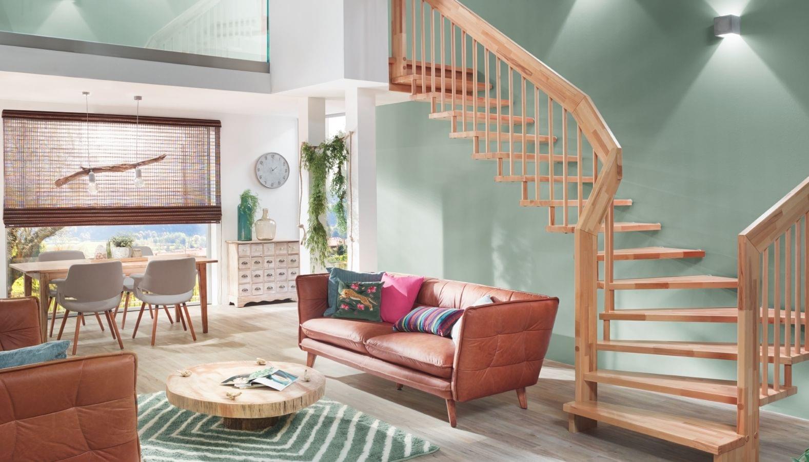Escalier suspendu en bois Treppenmeister